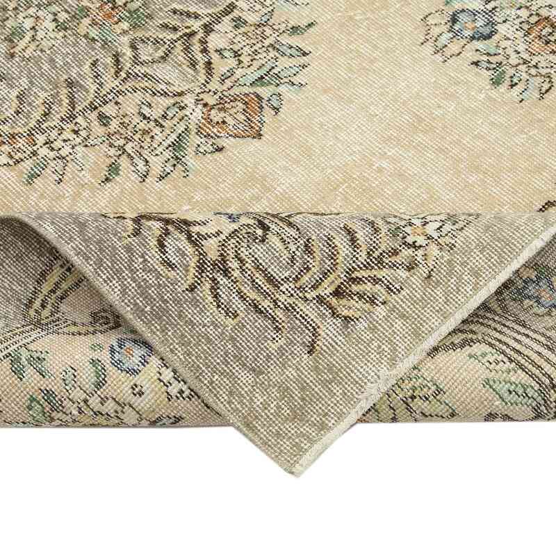 Alfombra Vintage Turca Anudada a Mano - 135 cm x 251 cm - K0049021