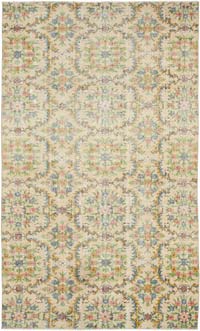 Vintage Turkish Hand-Knotted Rug - 5' 3" x 8' 9" (63" x 105")