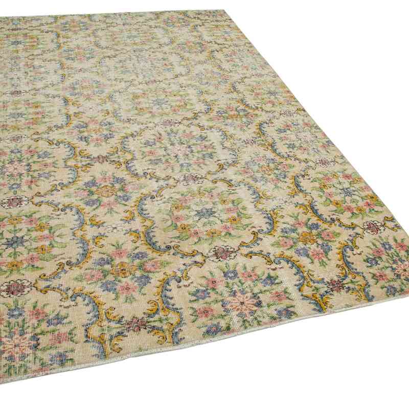 El Dokuma Vintage Halı - 161 cm x 267 cm - K0049023