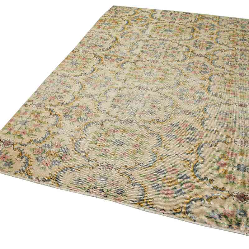 El Dokuma Vintage Halı - 161 cm x 267 cm - K0049023