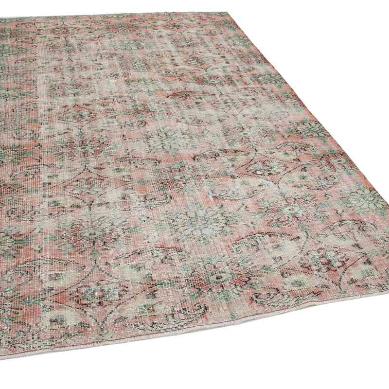 Vintage Turkish Hand-Knotted Rug - 5' 9" x 8' 11" (69 in. x 107 in.) - K0049026