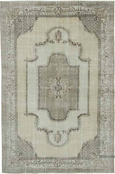 Vintage El Dokuma Anadolu Halısı - 205 cm x 323 cm