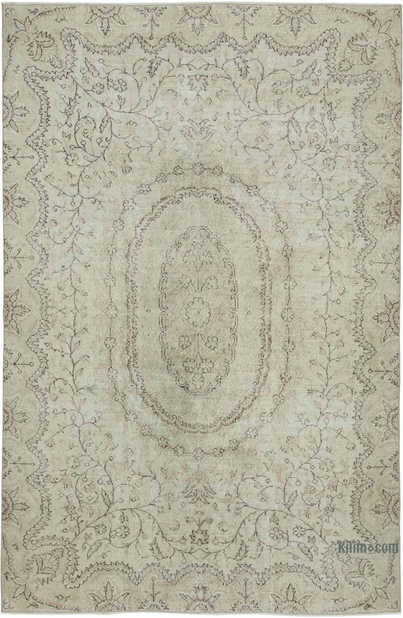 Vintage Turkish Hand-Knotted Rug - 6' 11" x 10' 3" (83 in. x 123 in.) - K0049060