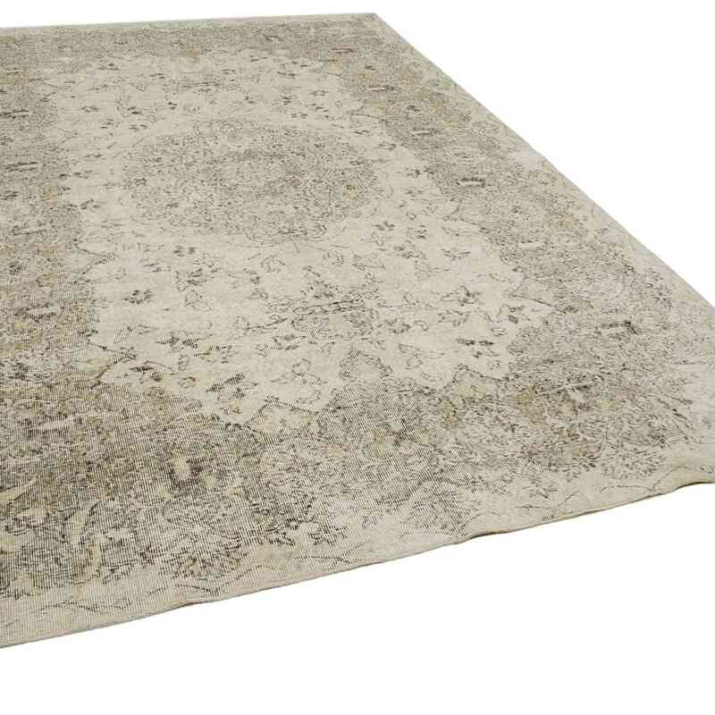 Vintage Turkish Hand-Knotted Rug - 7' 3" x 11'  (87 in. x 132 in.) - K0049101