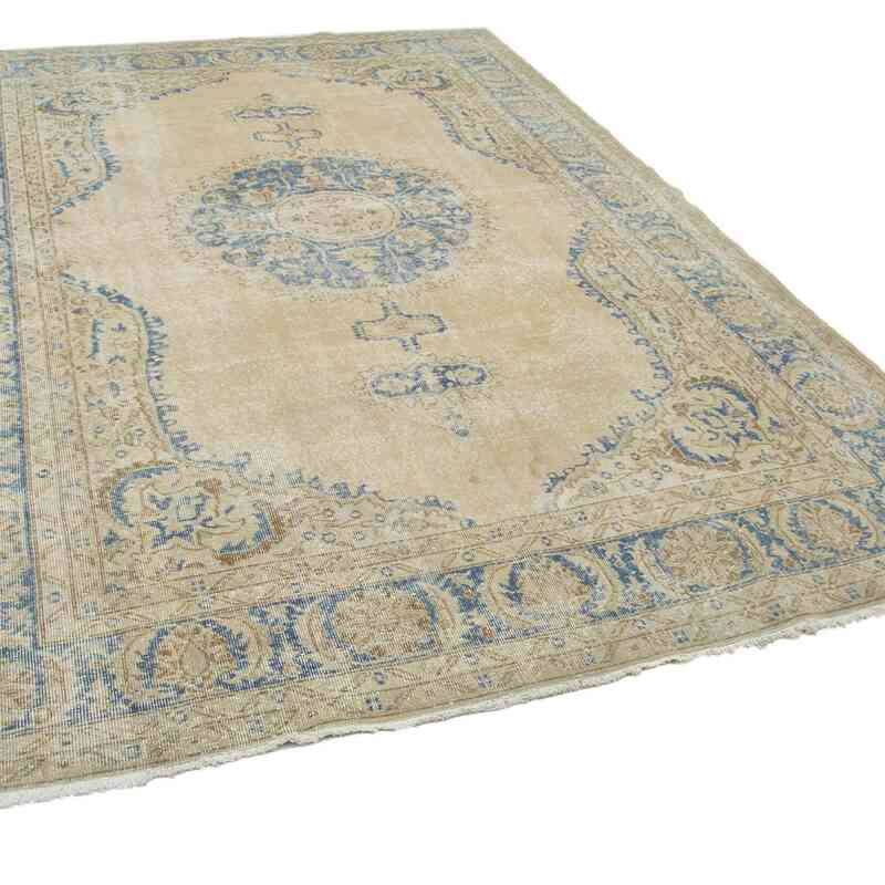 Vintage Turkish Hand-Knotted Rug - 7' 2" x 10' 2" (86 in. x 122 in.) - K0049120