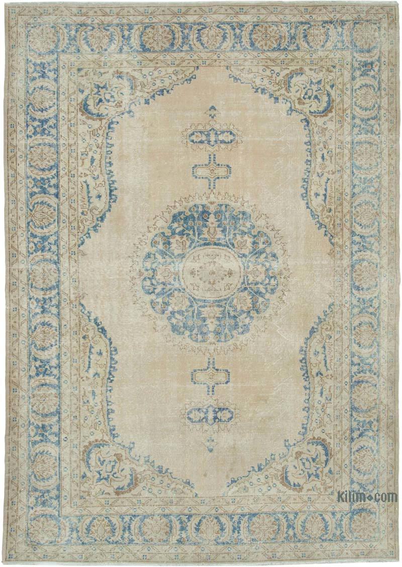 Vintage Turkish Hand-Knotted Rug - 7' 2" x 10' 2" (86 in. x 122 in.) - K0049120