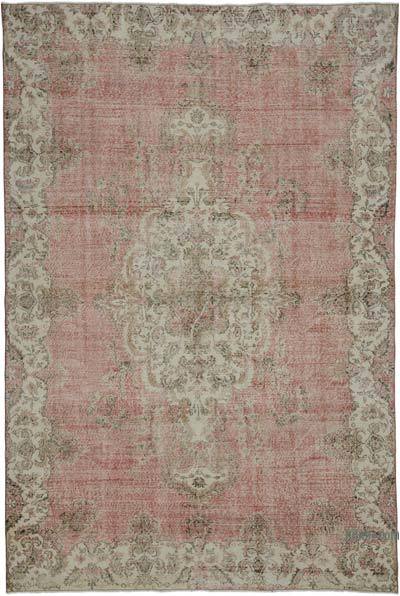Vintage Turkish Hand-Knotted Rug - 6' 11" x 10' 4" (83 in. x 124 in.)