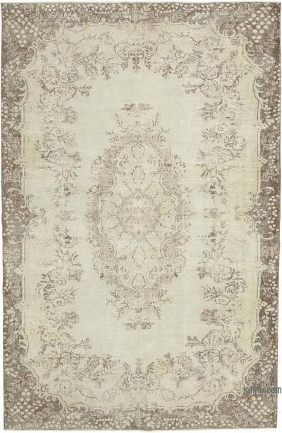 Alfombra Vintage Turca Anudada a Mano - 206 cm x 310 cm