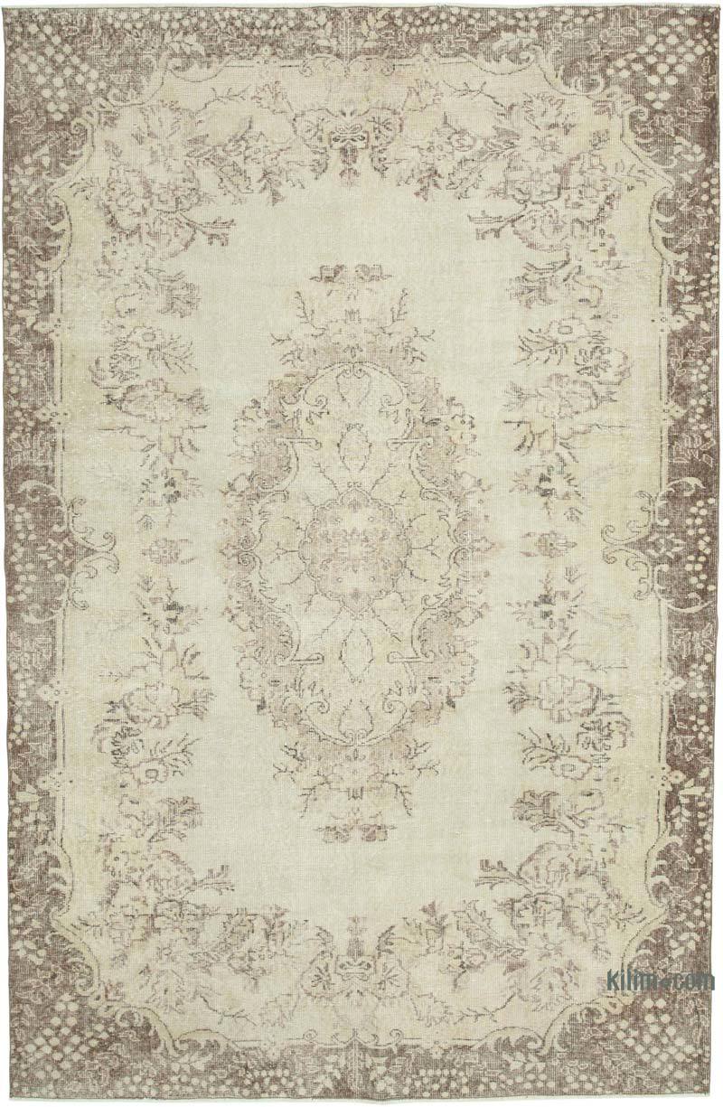 Vintage Turkish Hand-Knotted Rug - 6' 9" x 10' 2" (81" x 122") - K0049180