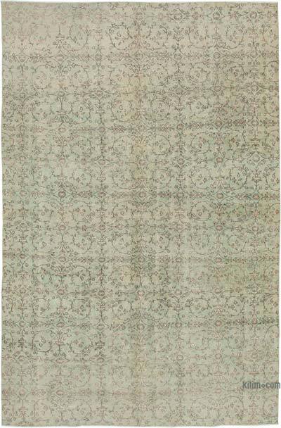 Vintage El Dokuma Anadolu Halısı - 207 cm x 329 cm