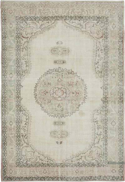 Vintage El Dokuma Anadolu Halısı - 220 cm x 330 cm