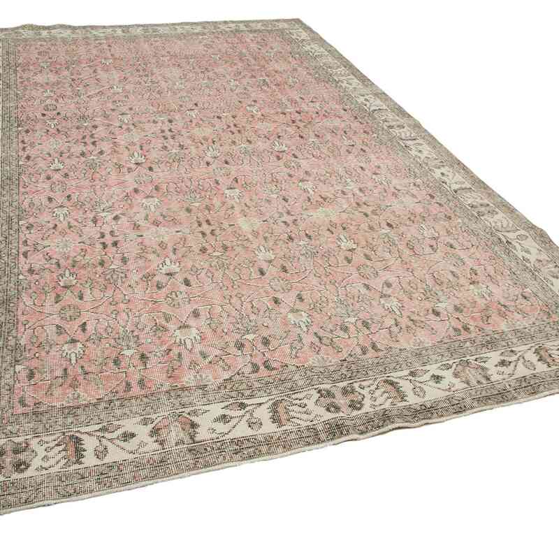 Vintage Turkish Hand-Knotted Rug - 6' 10" x 10' 10" (82 in. x 130 in.) - K0049208