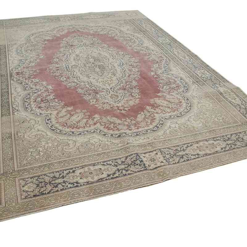 Vintage Turkish Hand-Knotted Rug - 7' 10" x 11' 4" (94 in. x 136 in.) - K0049216