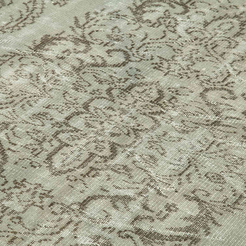 Gri Boyalı El Dokuma Anadolu Halısı - 173 cm x 282 cm - K0049260