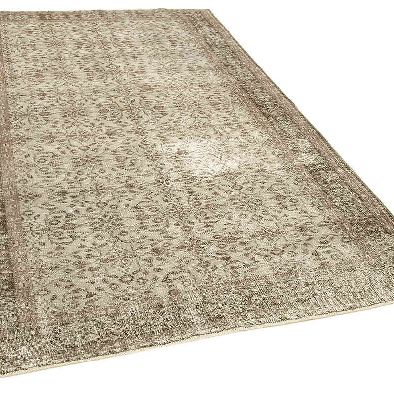 Alfombra Turca Vintage Sobre-teñida - 167 cm x 265 cm - K0049282