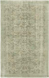 Gri Boyalı El Dokuma Anadolu Halısı - 174 cm x 277 cm