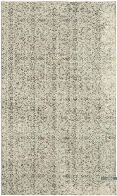 Alfombra Vintage Turca Anudada a Mano - 157 cm x 260 cm