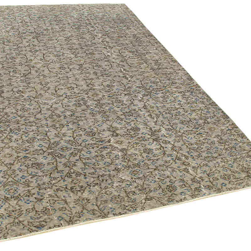 Alfombra Vintage Turca Anudada a Mano - 158 cm x 265 cm - K0049311