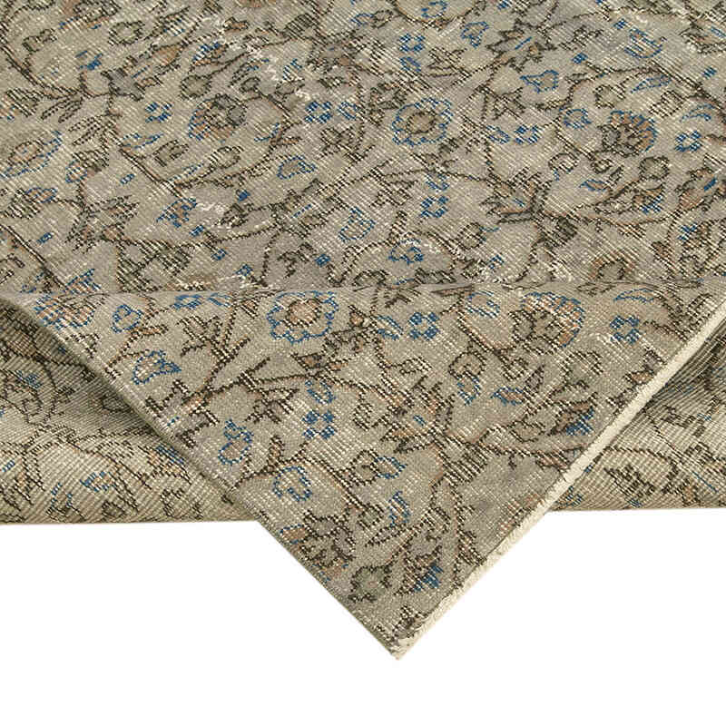 Alfombra Vintage Turca Anudada a Mano - 158 cm x 265 cm - K0049311