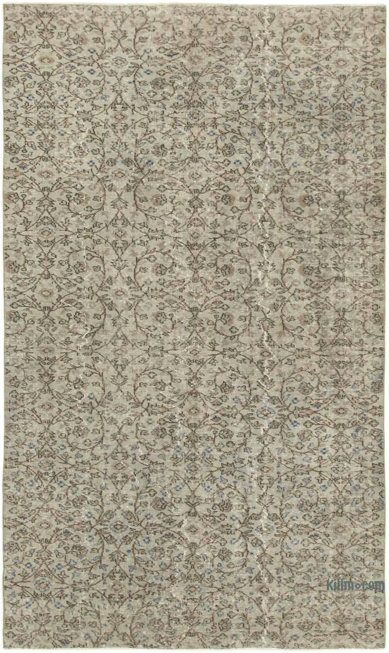Alfombra Vintage Turca Anudada a Mano - 158 cm x 265 cm - K0049311