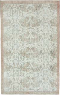 Vintage Turkish Hand-Knotted Rug - 5' 8" x 8' 10" (68" x 106")