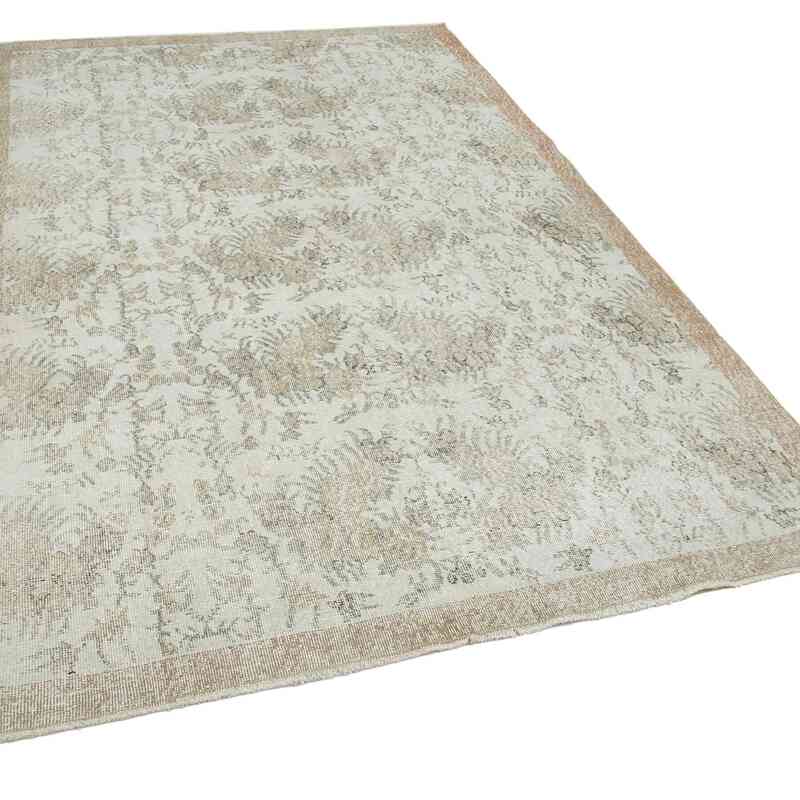 Vintage Turkish Hand-Knotted Rug - 5' 8" x 8' 10" (68" x 106") - K0049327