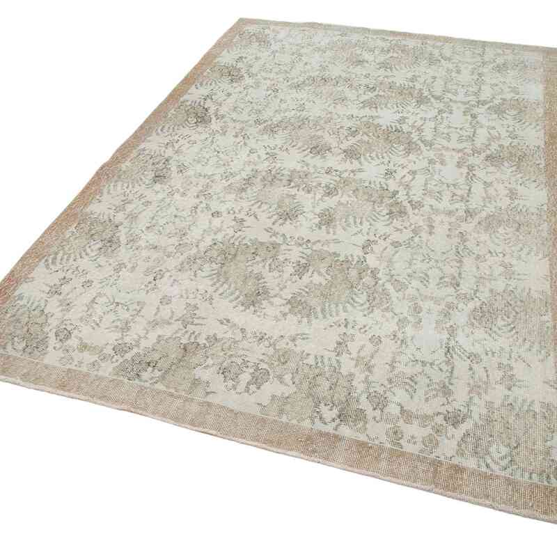 Vintage Turkish Hand-Knotted Rug - 5' 8" x 8' 10" (68" x 106") - K0049327