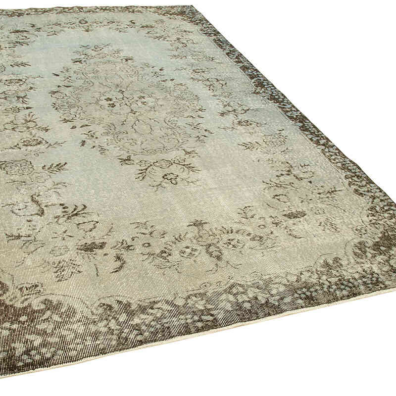 Alfombra Vintage Turca Anudada a Mano - 183 cm x 286 cm - K0049331