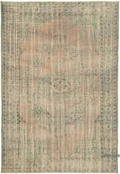 Lacivert Boyalı El Dokuma Anadolu Halısı - 177 cm x 260 cm