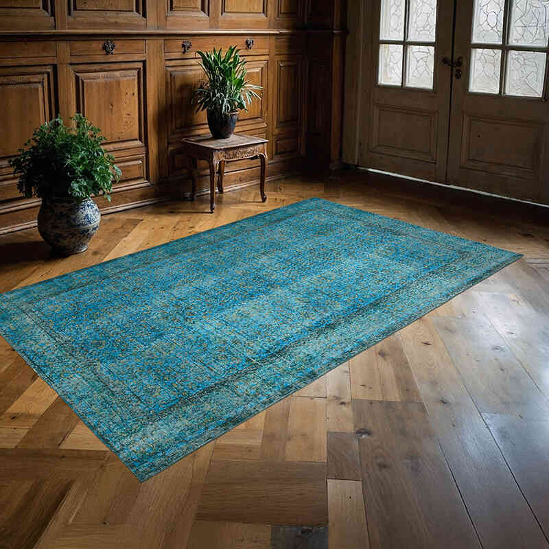Boyalı El Dokuma Anadolu Halısı - 158 cm x 261 cm - K0049350