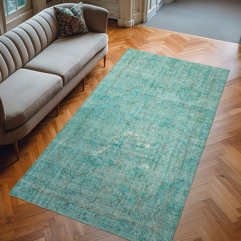 Boyalı El Dokuma Anadolu Halısı - 163 cm x 295 cm - K0049434