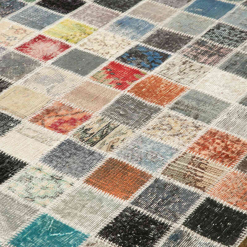 Patchwork Ek Dokuma Halı - 300 cm x 403 cm - K0049450