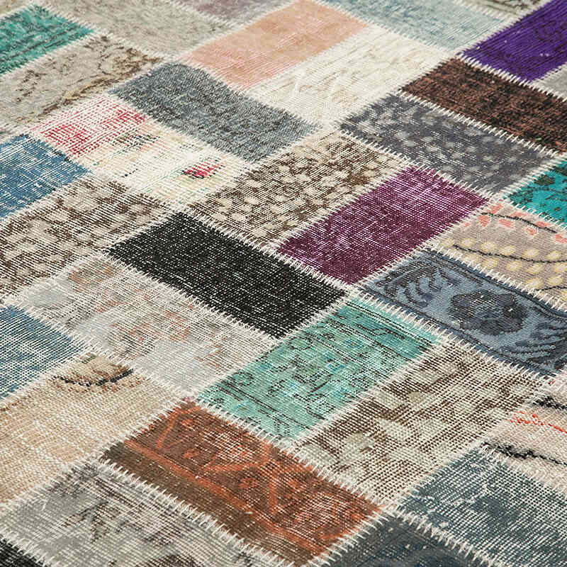 Patchwork Ek Dokuma Halı - 297 cm x 414 cm - K0049464