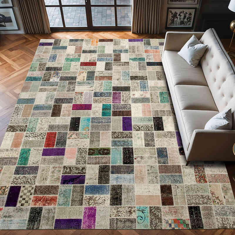 Alfombra Turca De Retazos - 297 cm x 414 cm - K0049464