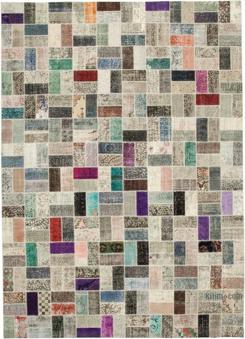 Patchwork Ek Dokuma Halı - 297 cm x 414 cm - K0049464