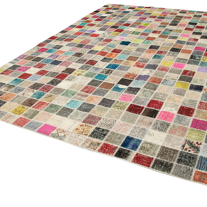 Patchwork Ek Dokuma Halı - 300 cm x 400 cm - K0049465