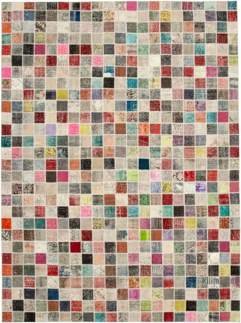 Patchwork Ek Dokuma Halı - 300 cm x 400 cm - K0049465