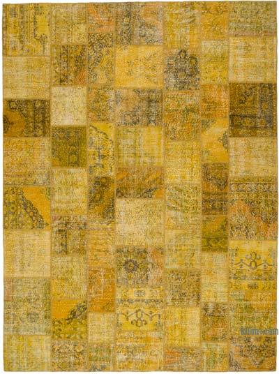 Boyalı Patchwork Halı - 300 cm x 403 cm