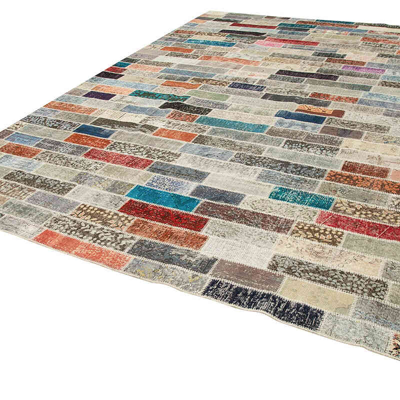 Patchwork Ek Dokuma Halı - 300 cm x 401 cm - K0049473