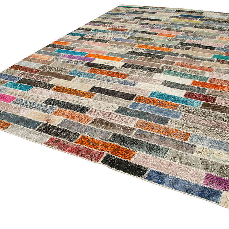 Patchwork Ek Dokuma Halı - 303 cm x 400 cm - K0049479