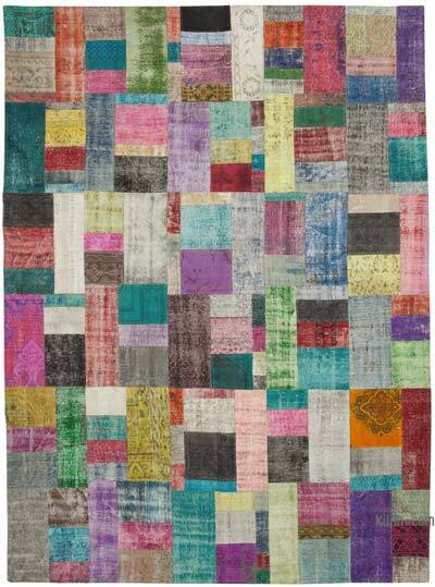 Patchwork Ek Dokuma Halı - 303 cm x 410 cm