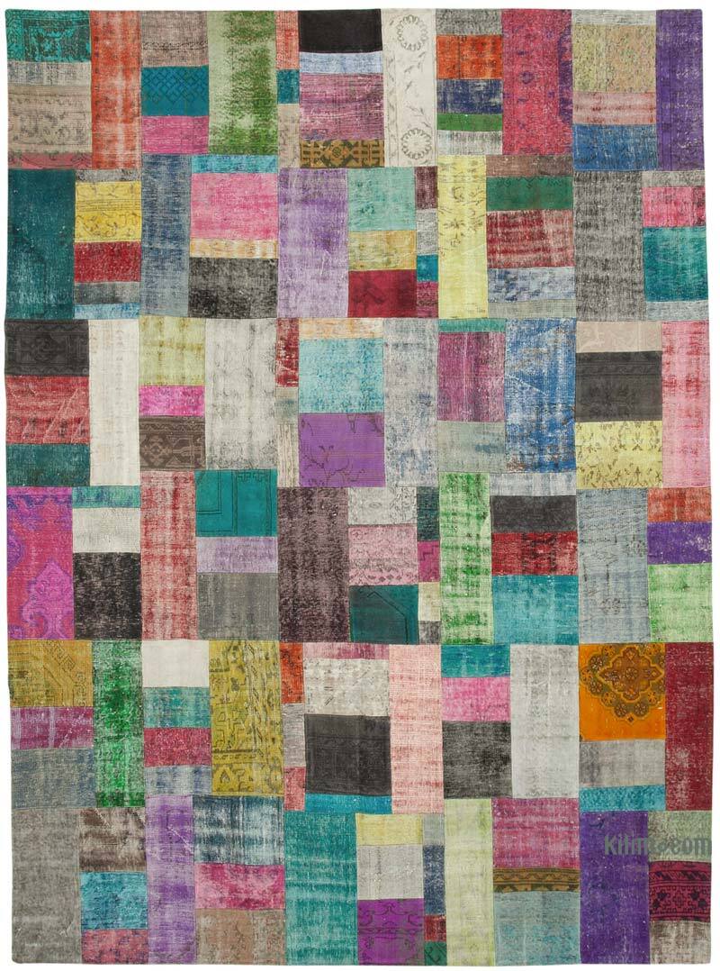 Patchwork Ek Dokuma Halı - 303 cm x 410 cm - K0049507