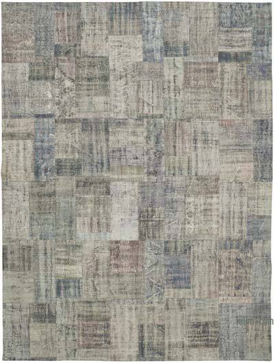 Boyalı Patchwork Halı - 302 cm x 412 cm