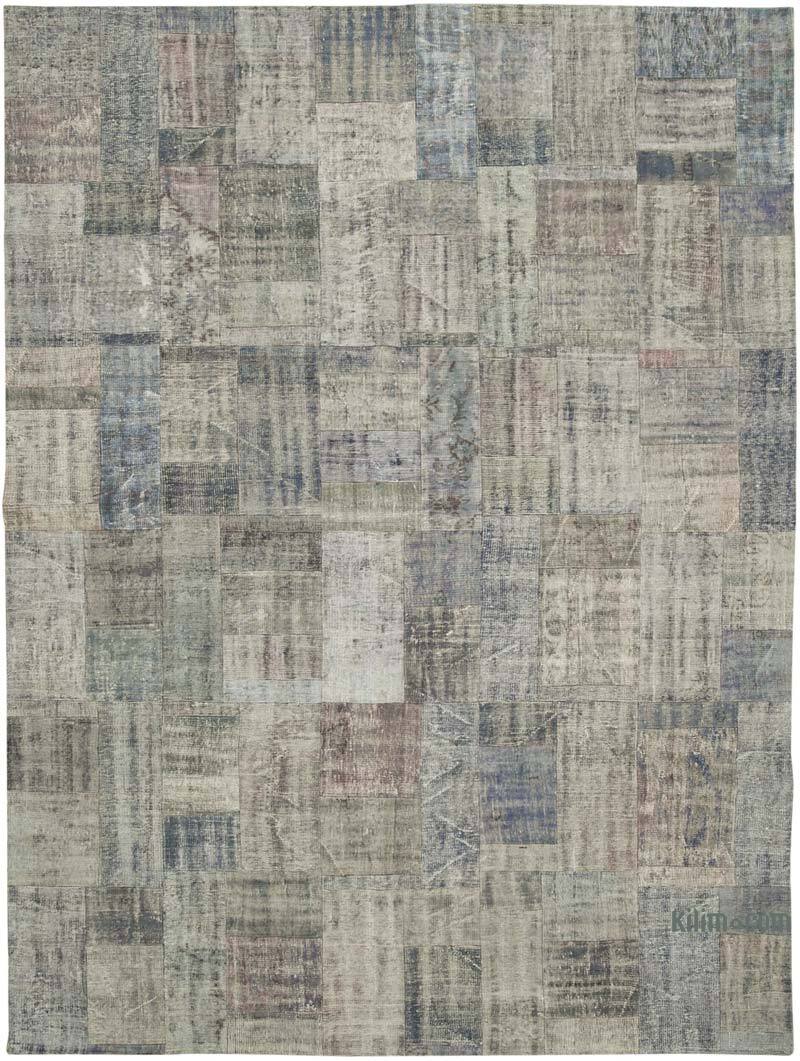 Boyalı Patchwork Halı - 302 cm x 412 cm - K0049509