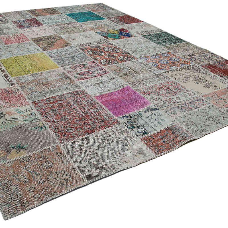 Patchwork Ek Dokuma Halı - 300 cm x 402 cm - K0049529