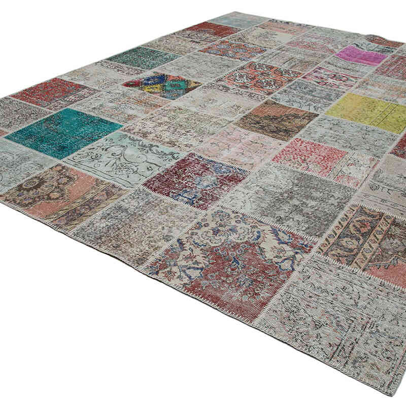 Patchwork Ek Dokuma Halı - 300 cm x 402 cm - K0049529