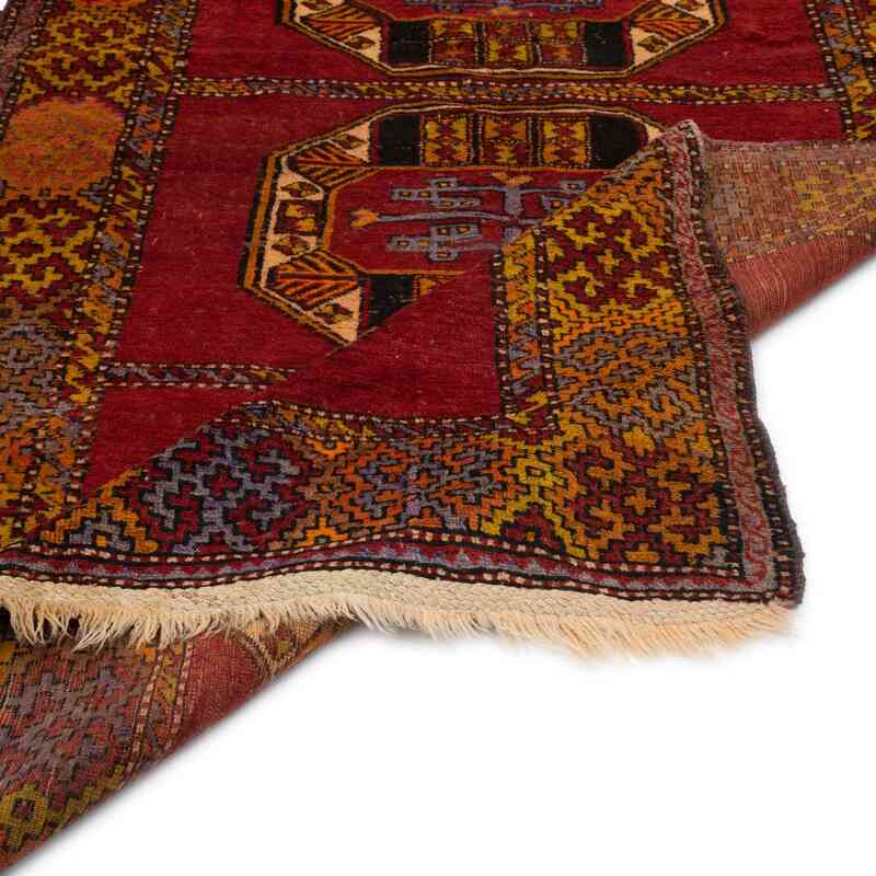 Vintage Turkish Hand-Knotted Rug - 3' 11" x 8' 8" (47 in. x 104 in.) - K0049561