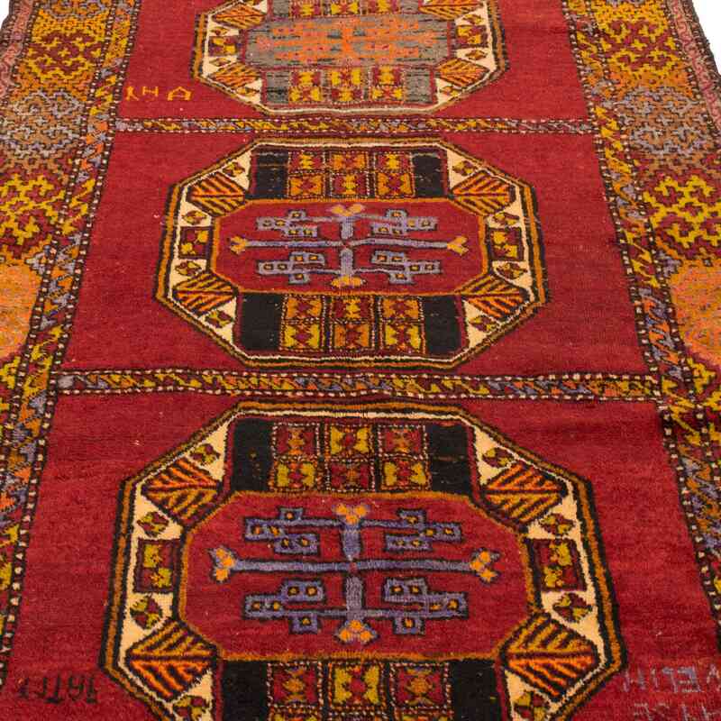 Vintage Turkish Hand-Knotted Rug - 3' 11" x 8' 8" (47 in. x 104 in.) - K0049561