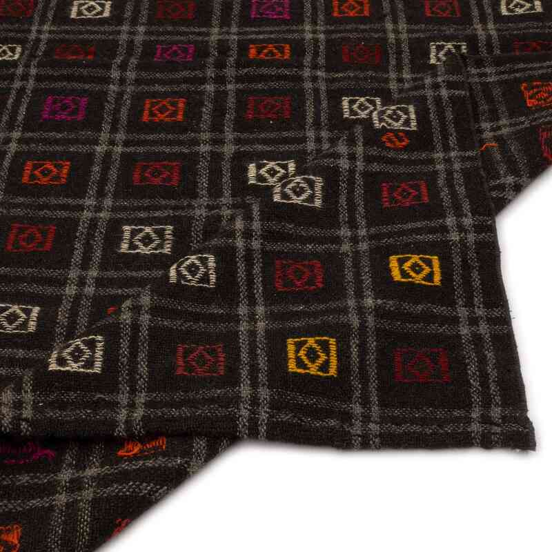 Marrón Alfombra Vintage Anatolian Kilim - 119 cm x 221 cm - K0049568