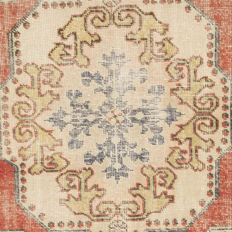 Vintage Turkish Hand-Knotted Rug - 4' 4" x 7' 5" (52" x 89") - K0049585